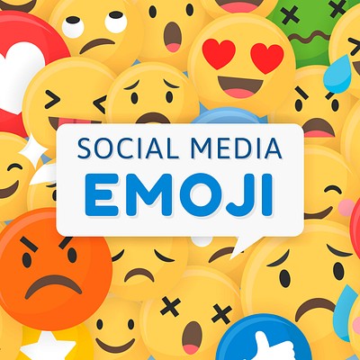Social Media Emoticons Vector Set 
