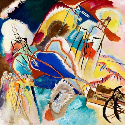 Wassily Kandinsky &quot;The purposes (and therefore, means) of nature and arts are essentially, organically and according to…
