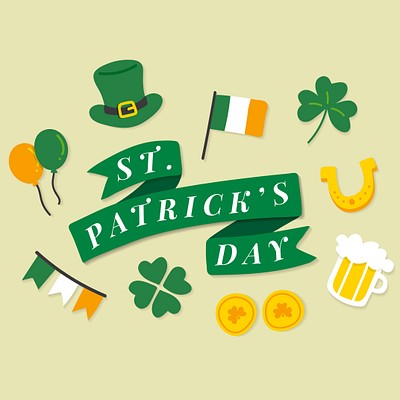 St. Patrick’s Day Vector Set 