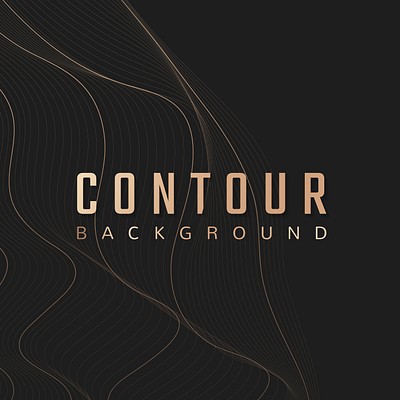 Brown Contour Background Set 