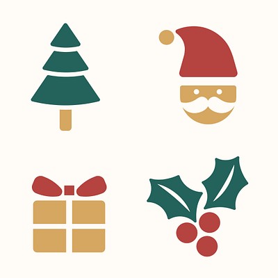 Free Christmas Icons Set 