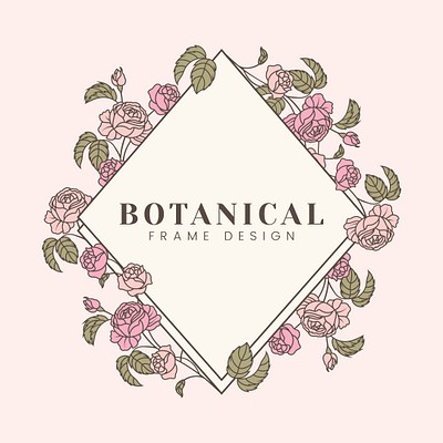 Free Botanical Line Art Frame Set 