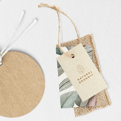 Labels: Mockups Extensive collection of label and tag mockups for packaging and gifts. High resolution psd images with…