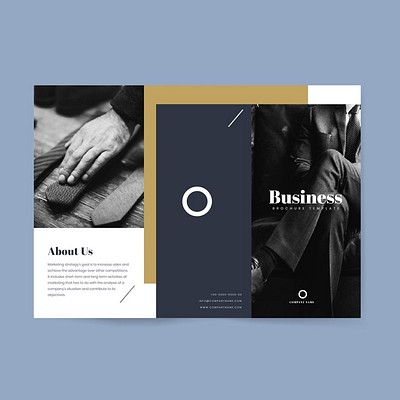 Professional Business Template Design Set 