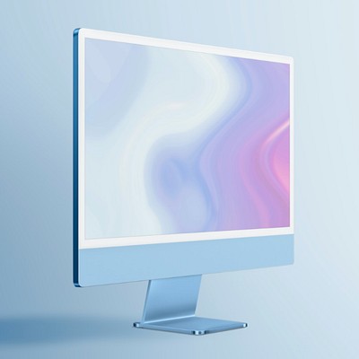 Computer: Mockups Technology mockups including computer desktop, iMac, laptop, keyboard and accessories from the most…